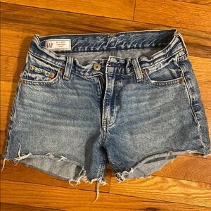 GAP Women's Blue Denim Shorts